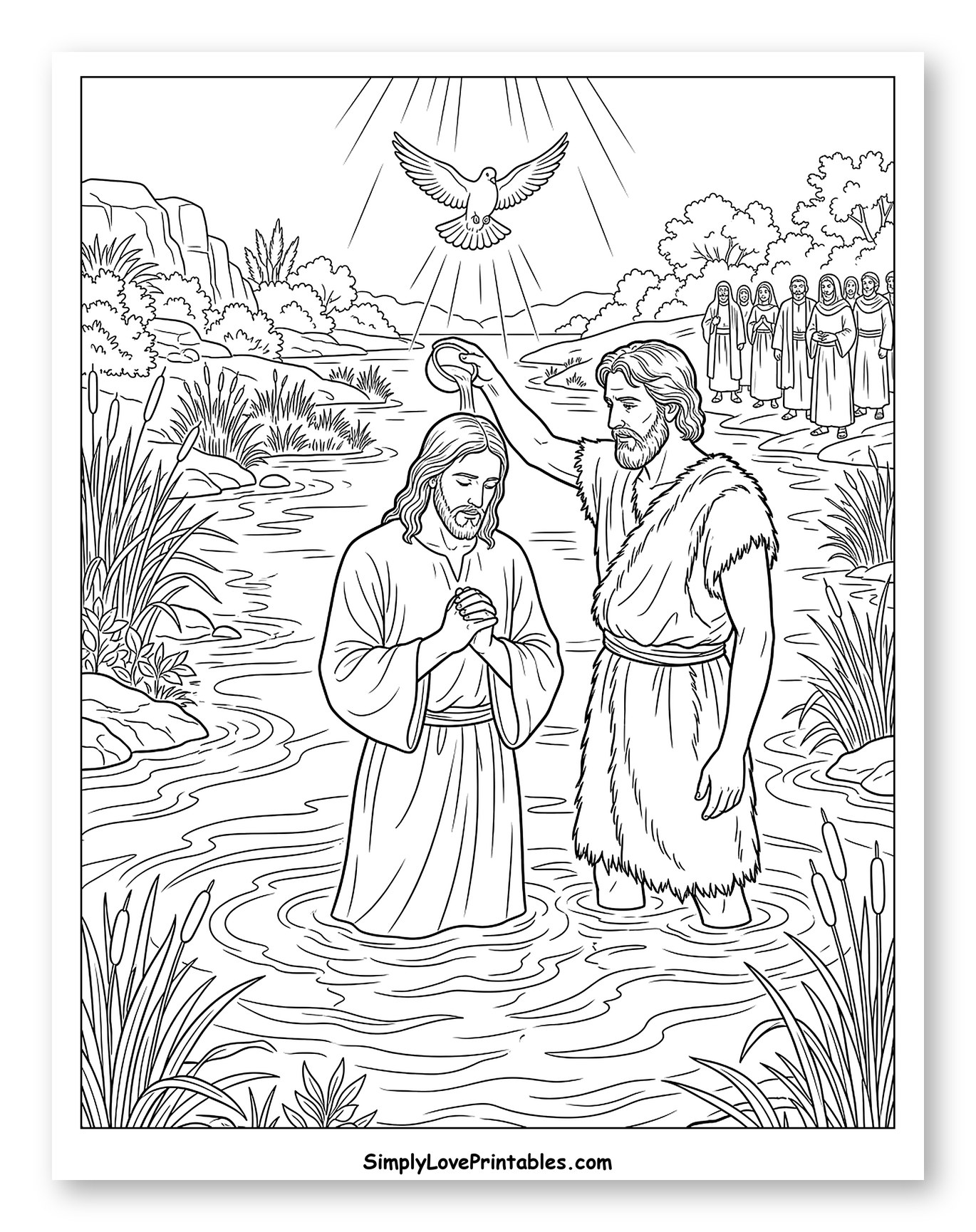Jesus' Baptism by John the Baptist
