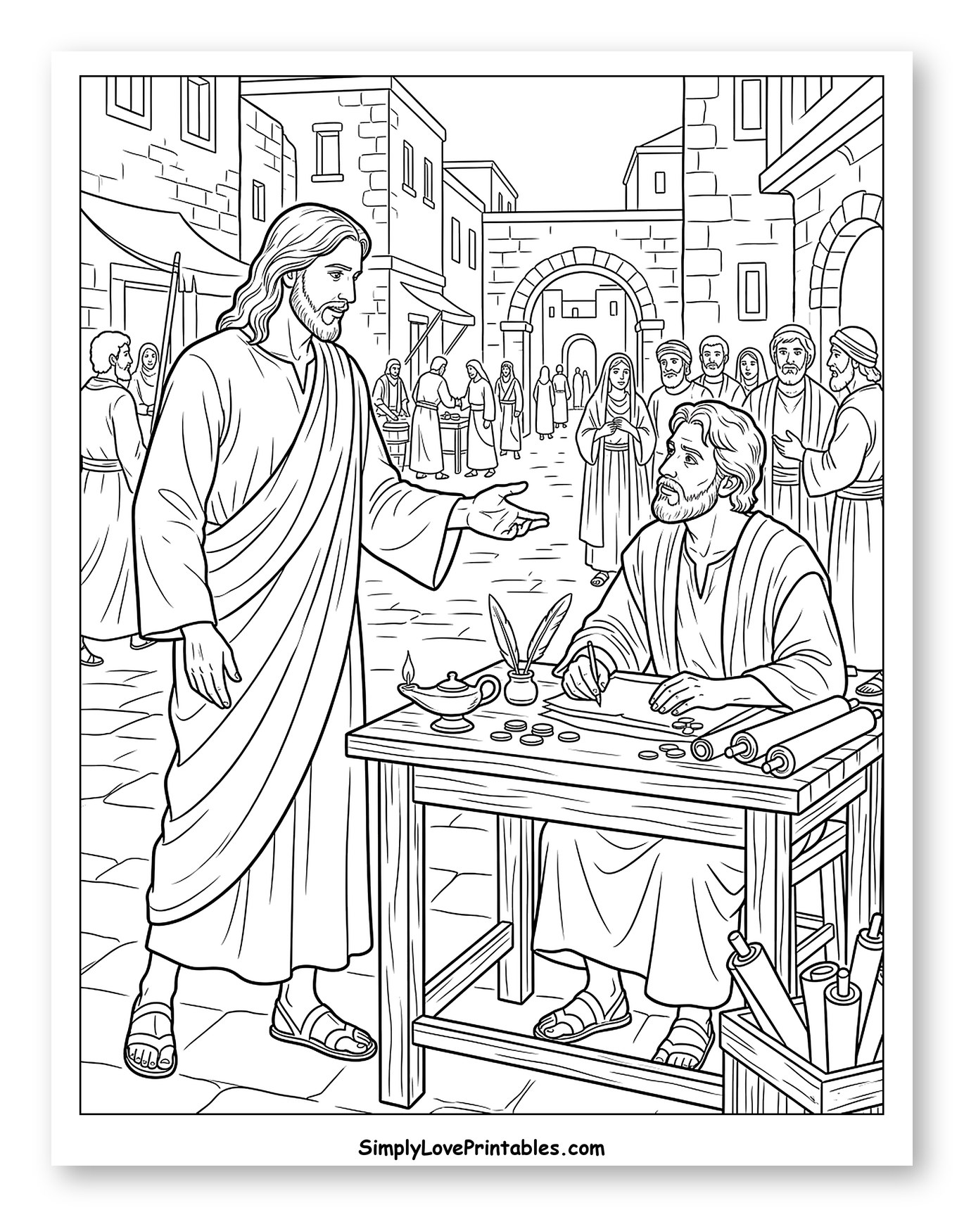Jesus Calls Matthew to Follow