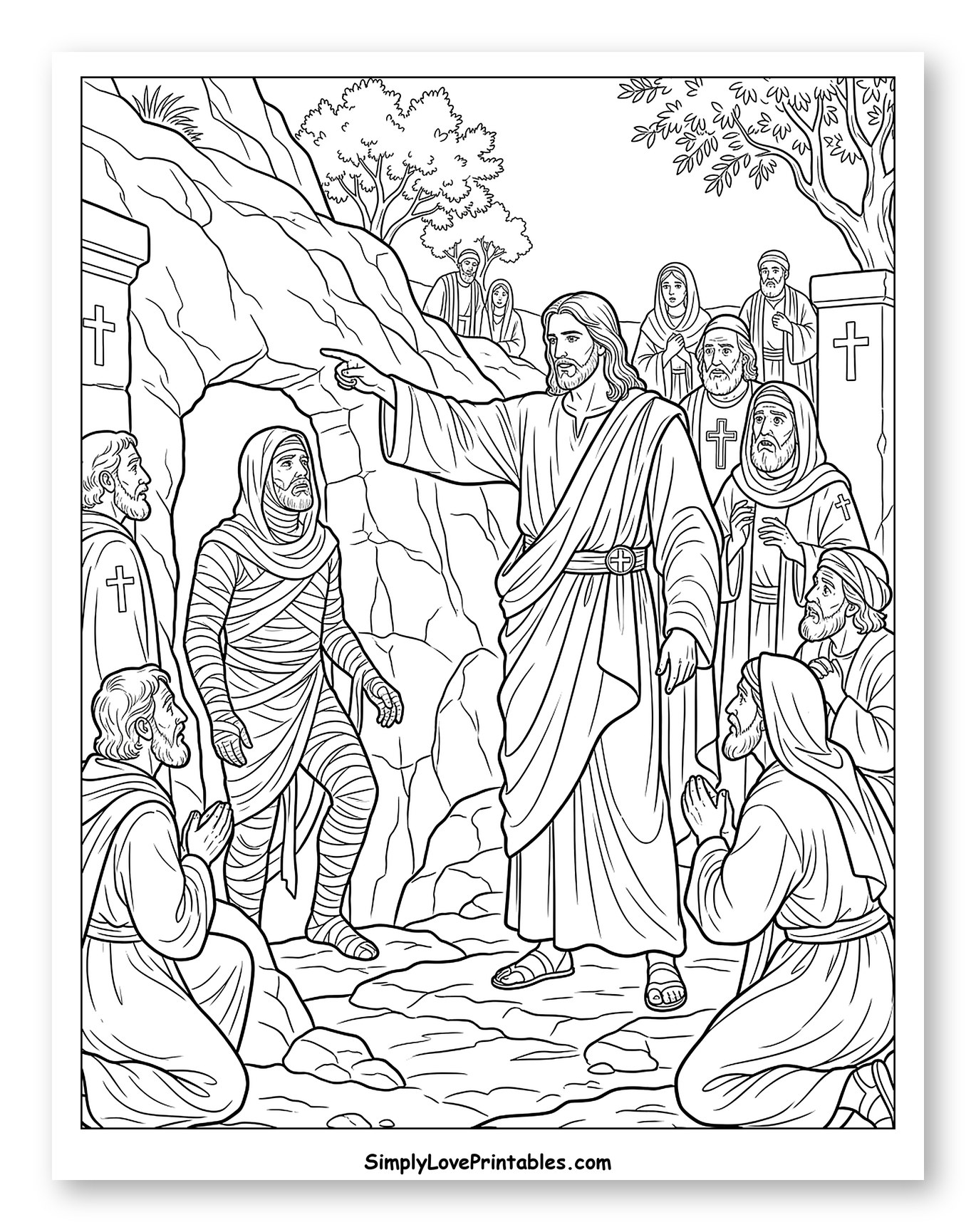 Jesus Raises Lazarus from the Dead