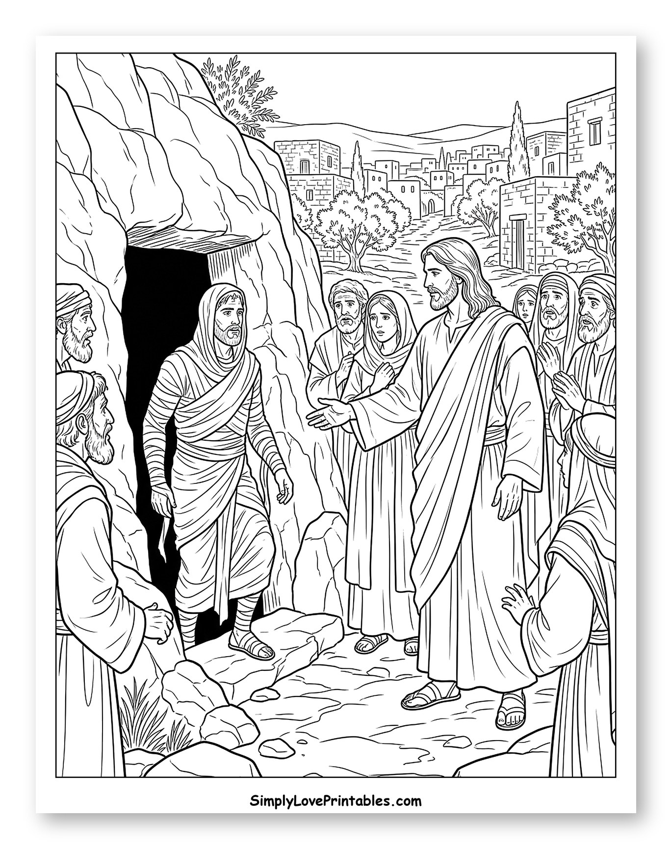 Jesus Raises Lazarus from the Dead
