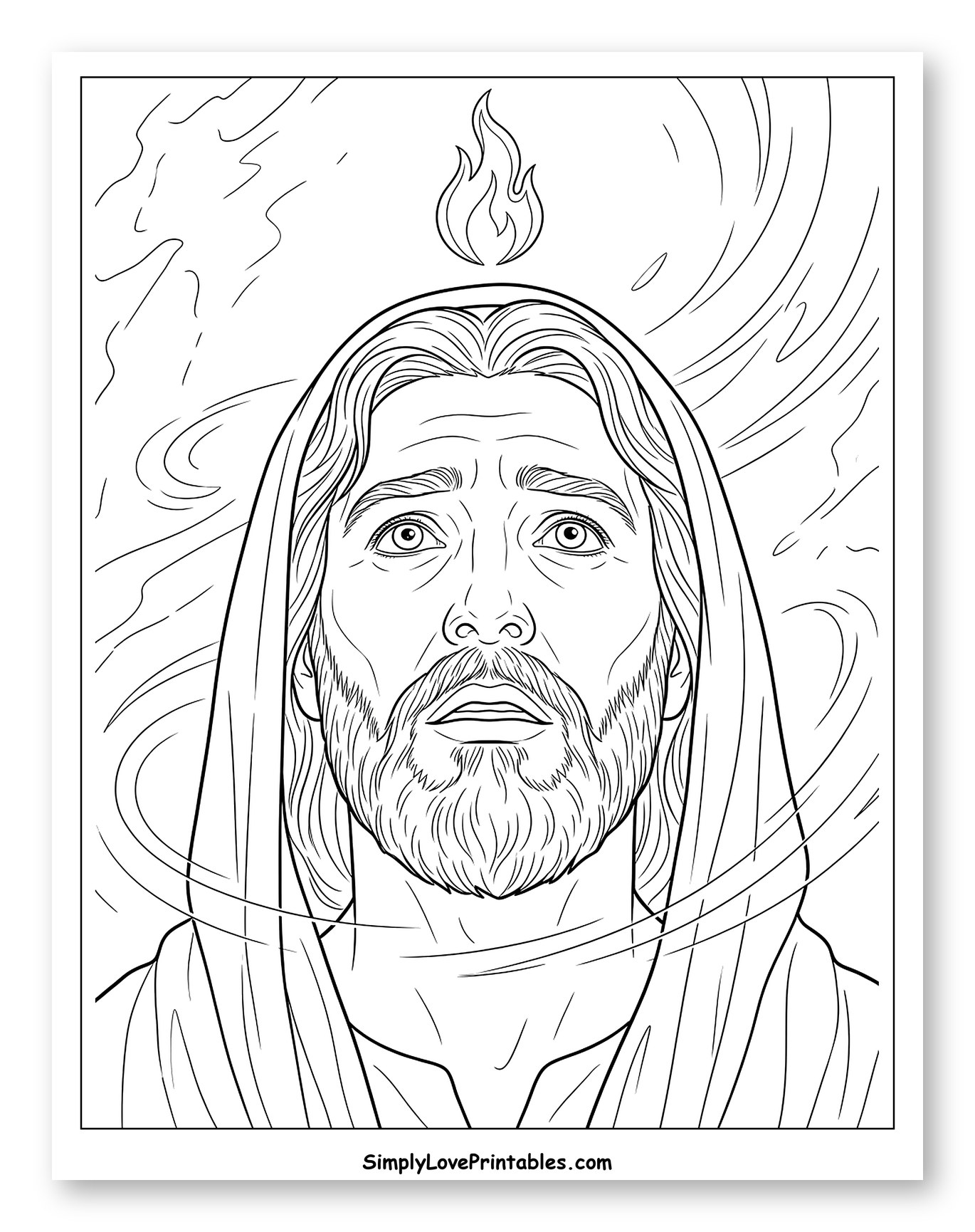 Jesus Receiving the Holy Spirit