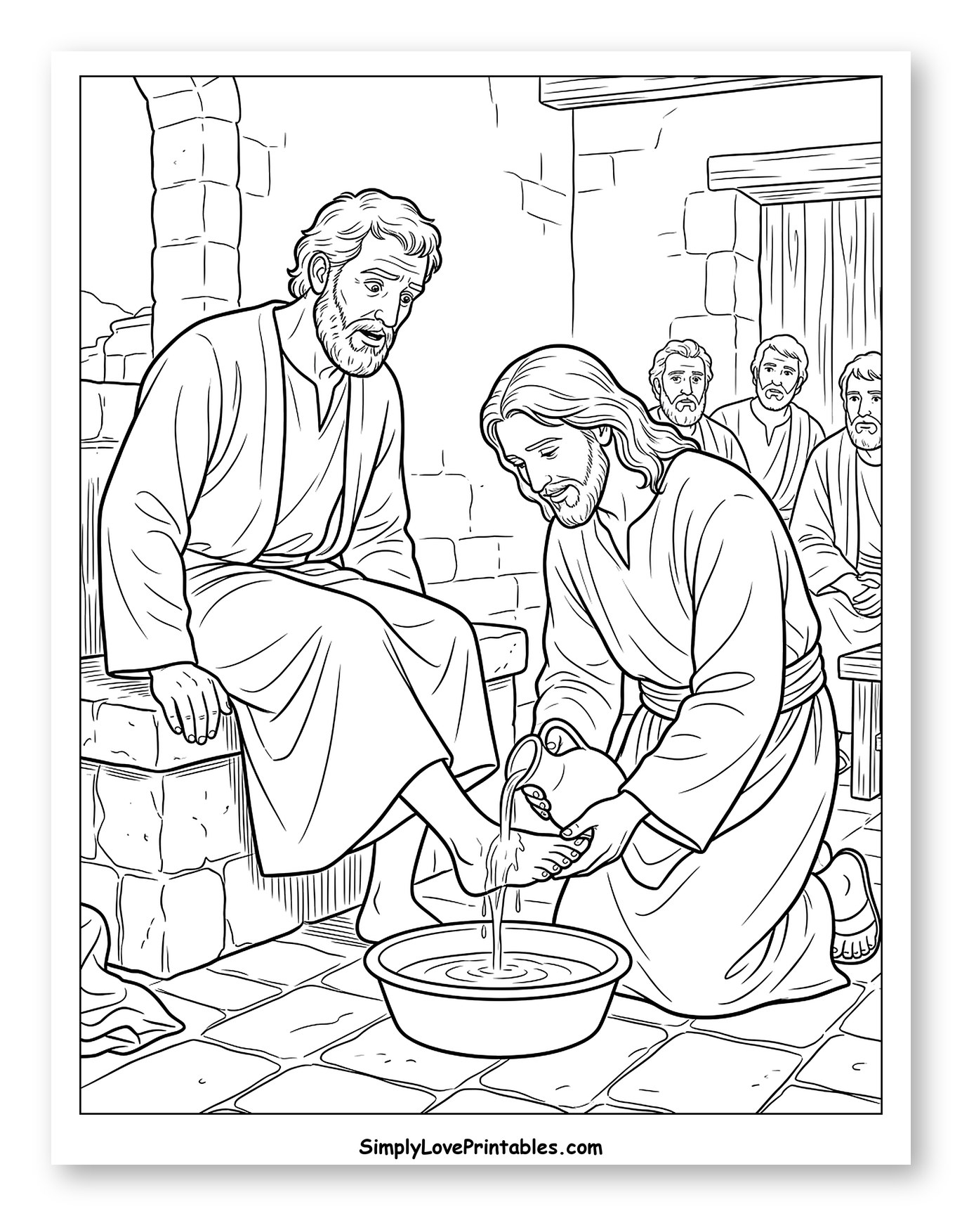 Jesus Washes Peter's Feet