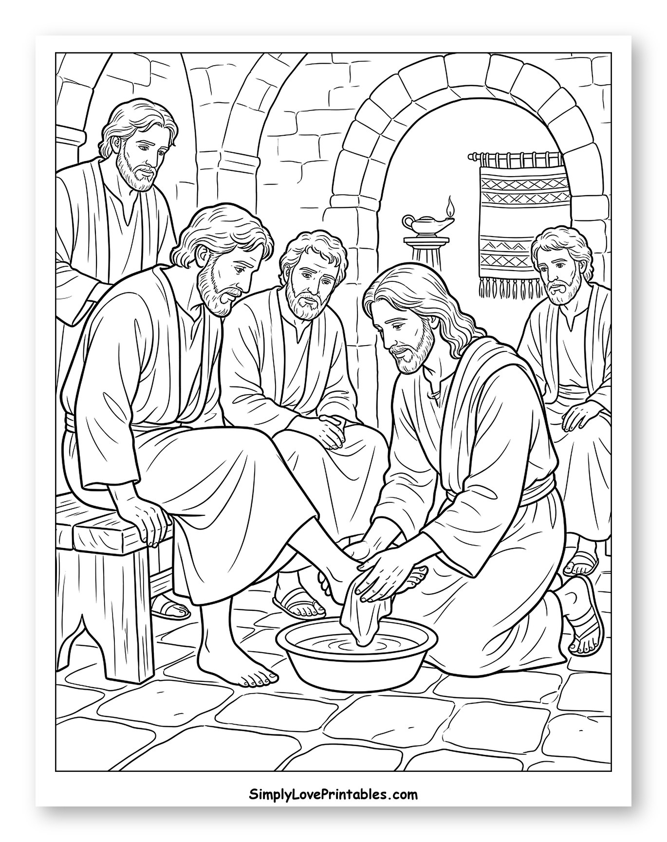 Jesus Washing His Disciples' Feet