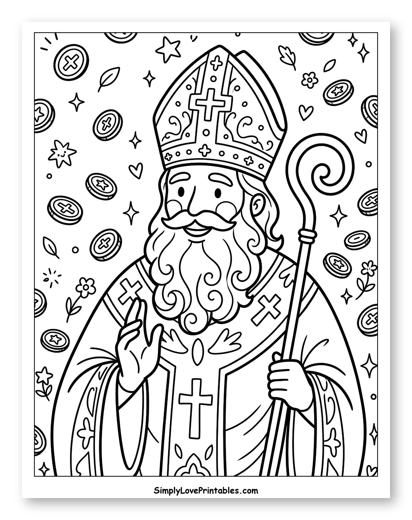 Jolly St. Nicholas and Flying Coins