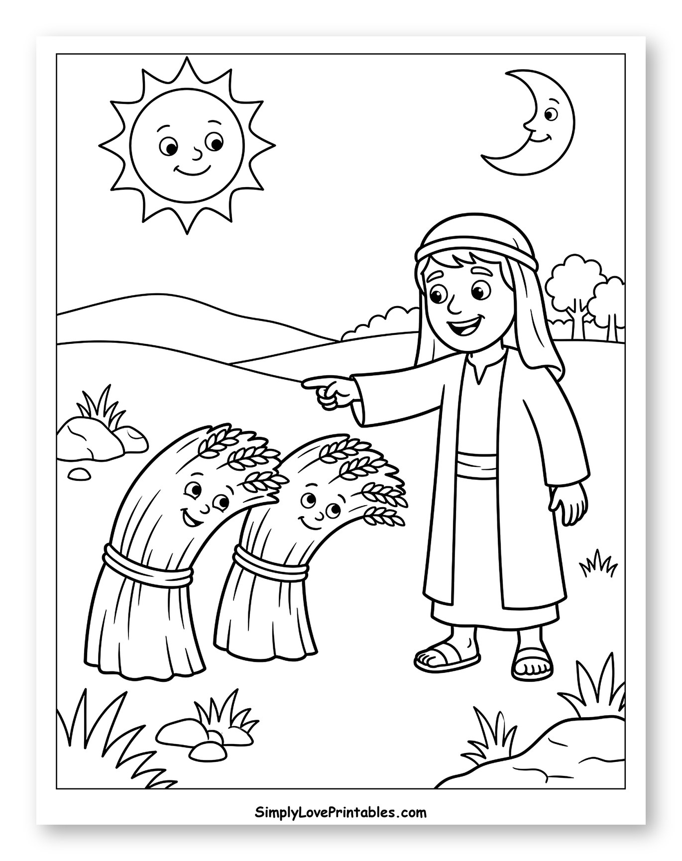Joseph's Dream of the Sun, Moon, and Sheaves