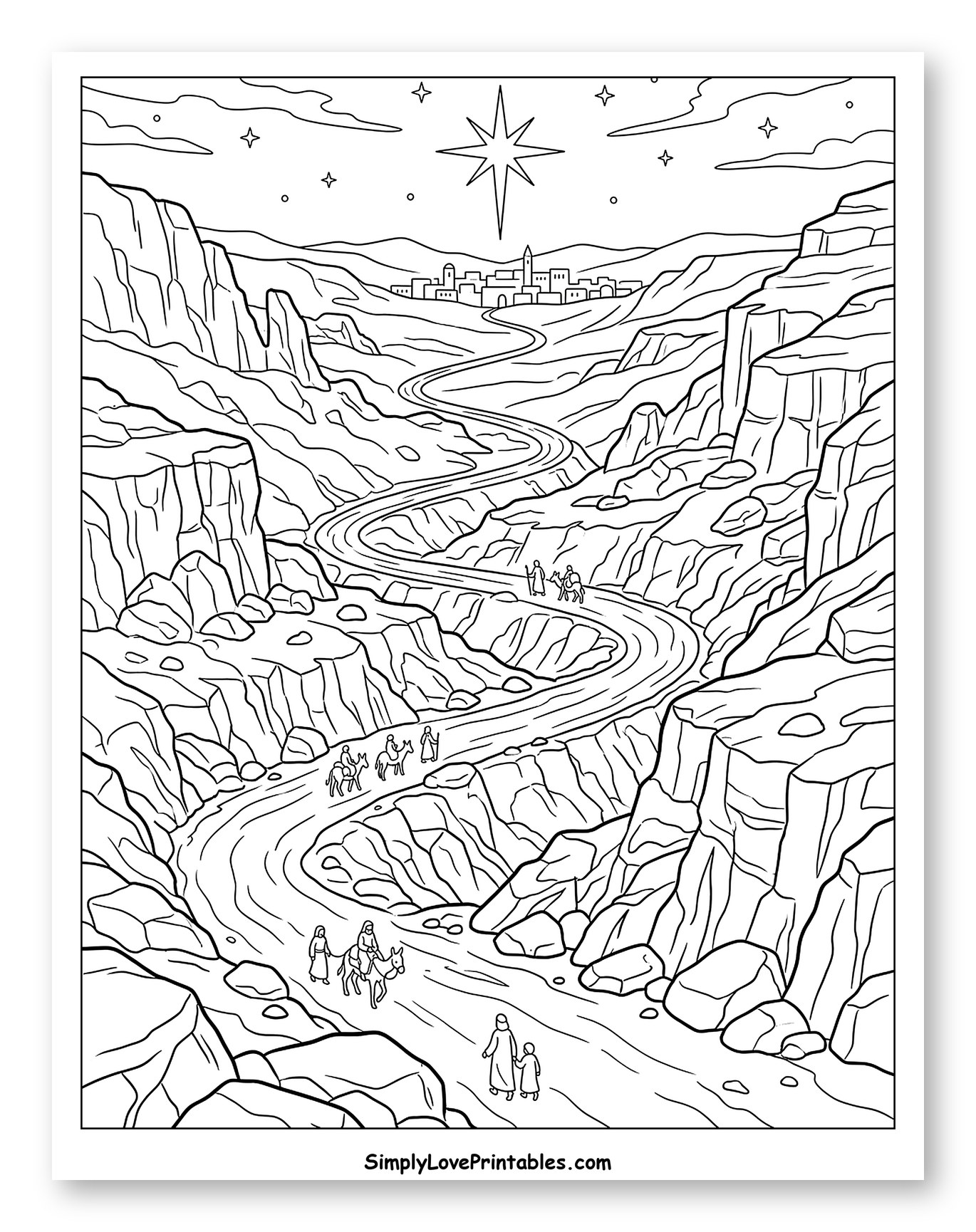 Journey to Bethlehem with the Guiding Star