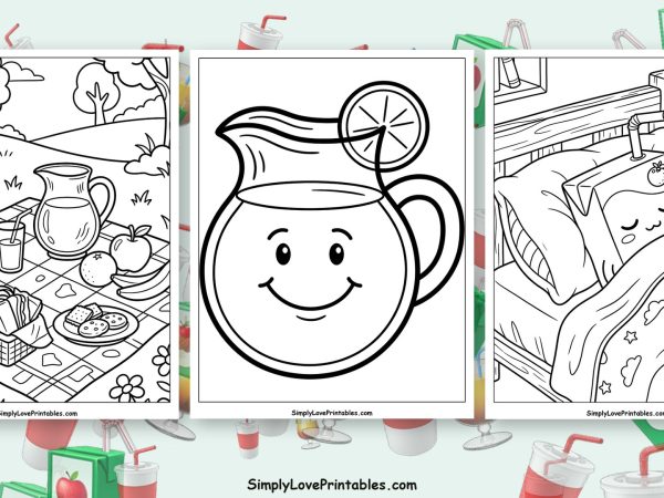 Juice coloring pages featured image