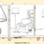 Lamp coloring pages featured image