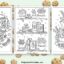 macaron coloring pages featured image