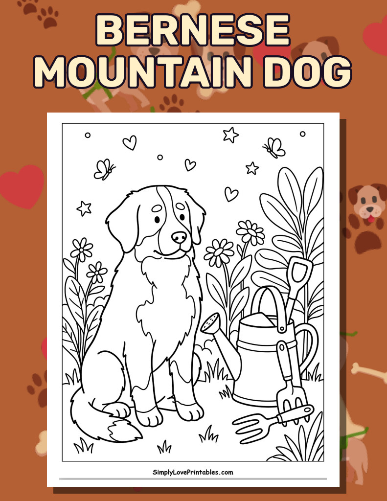 Bernese Mountain Dog (32 Pages)