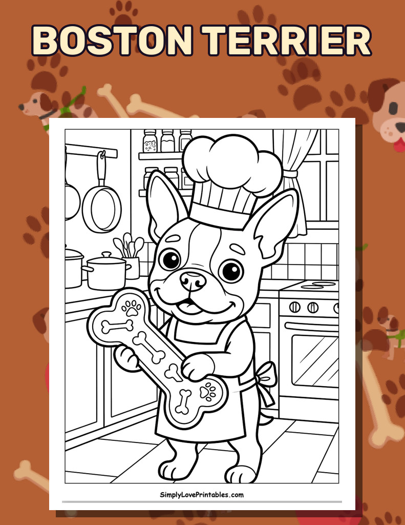 Boston Terrier (32 Pages)