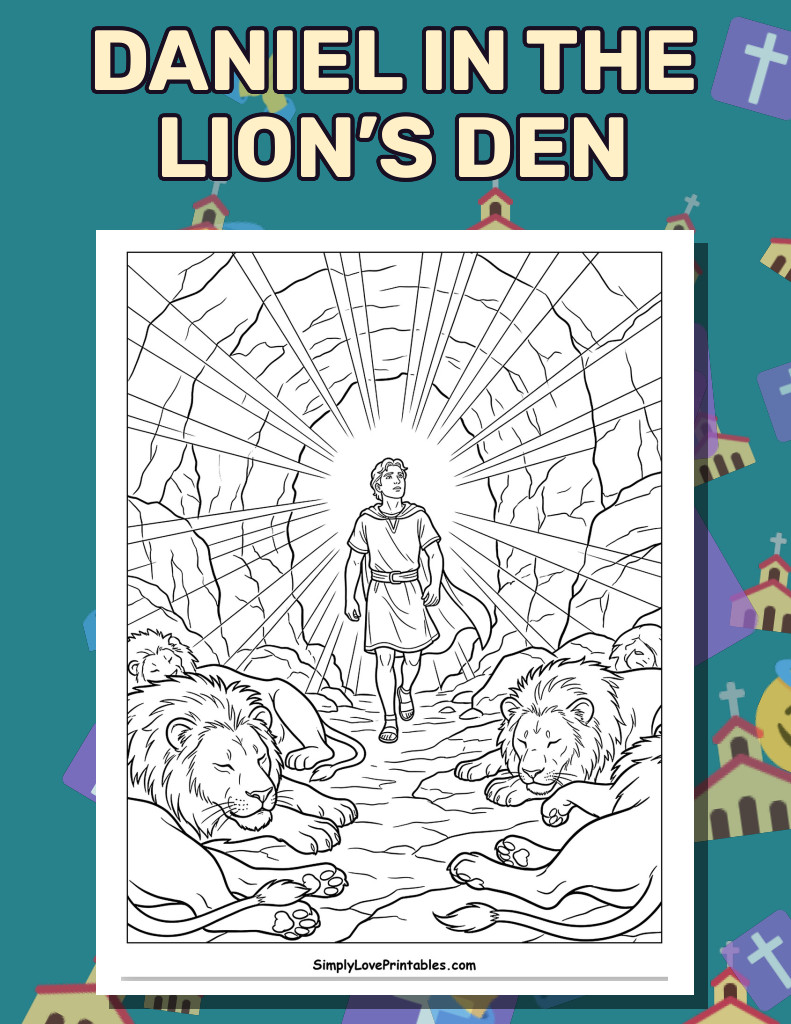 Daniel In the Lion’s Den (34 Pages)