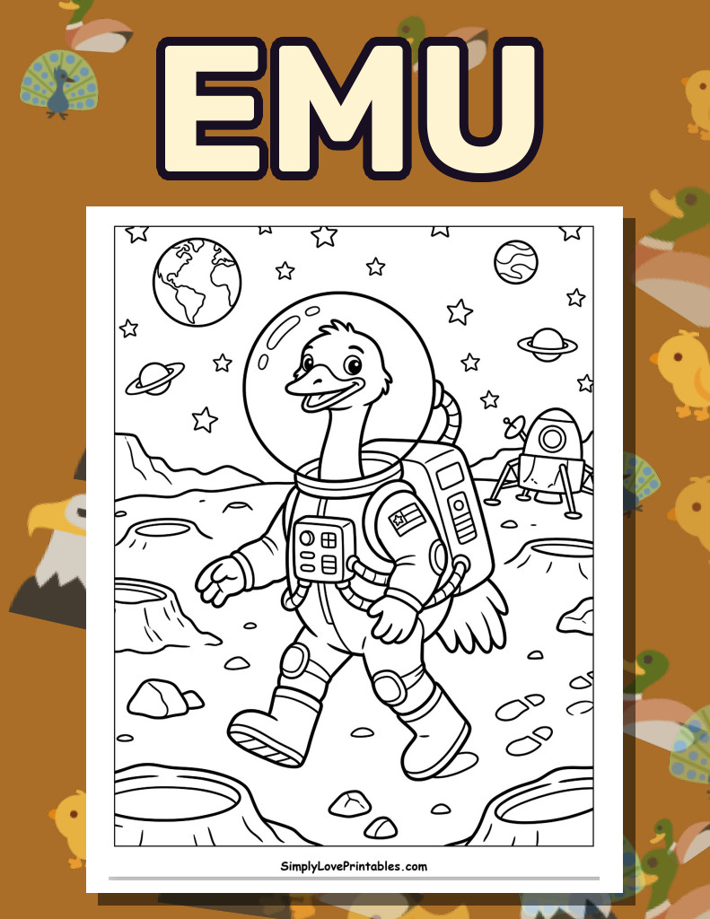 Emu (30 Pages)