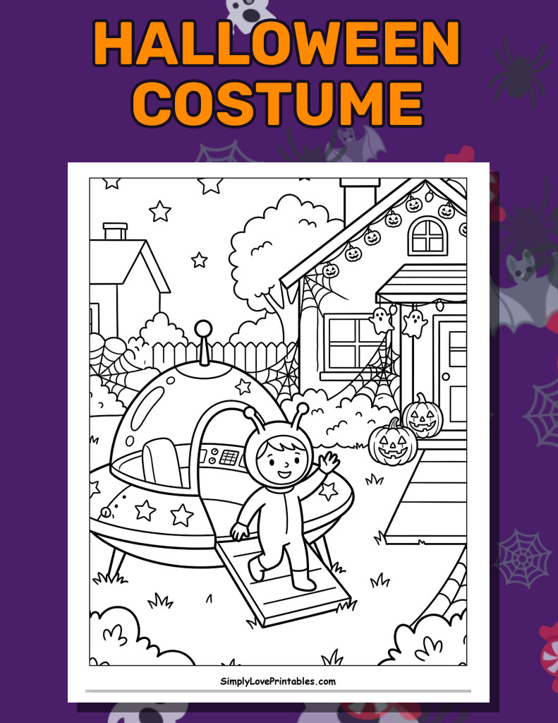 Halloween Costume (40 Pages)