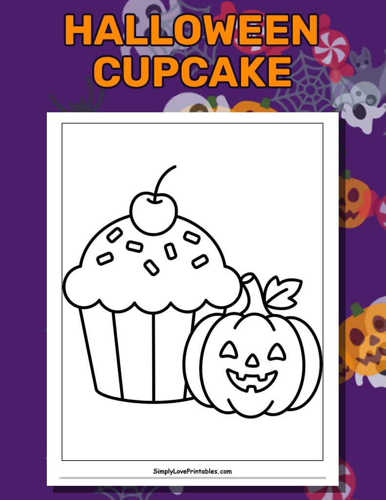 Halloween Cupcake (36 Pages)
