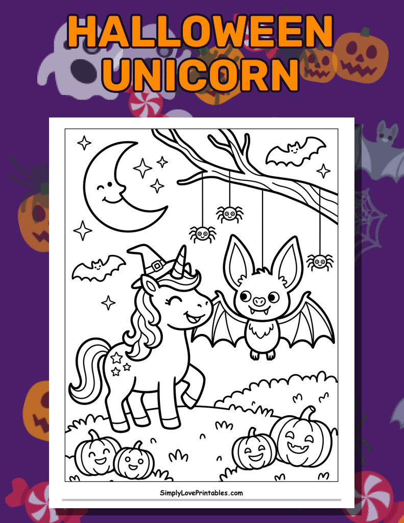 Halloween Unicorn (40 Pages)