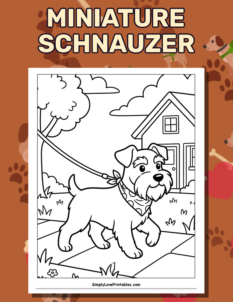 Miniature Schnauzer (30 Pages)