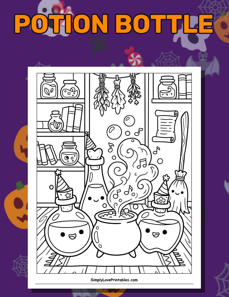 Potion Bottle (37 Pages)