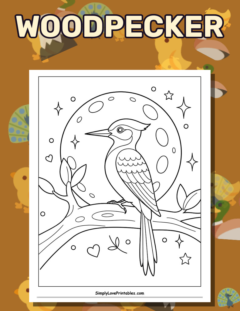 Woodpecker (32 Pages)