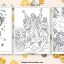 Moses coloring pages featured image