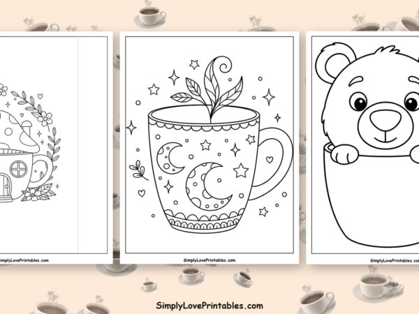 mug coloring pages featured image