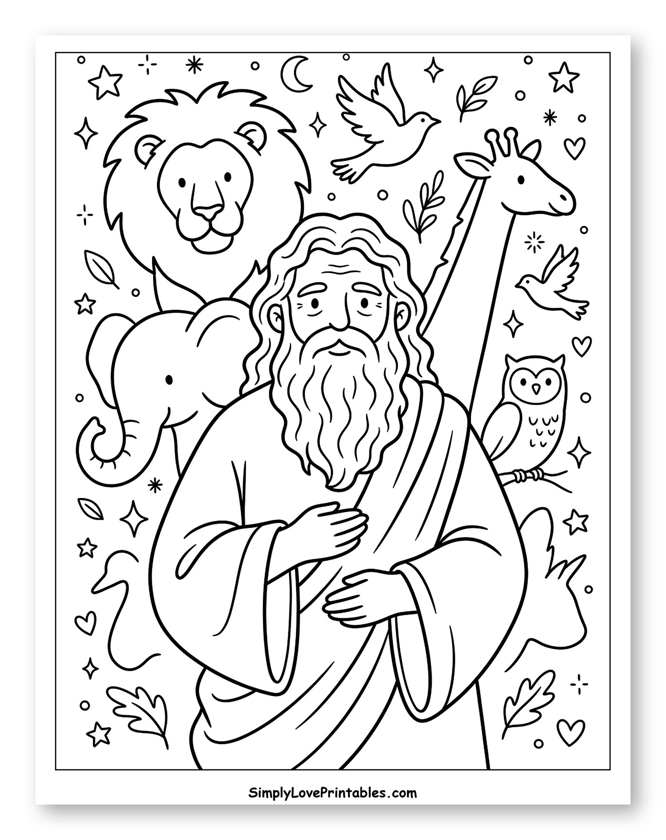 Noah and Animals from the Ark