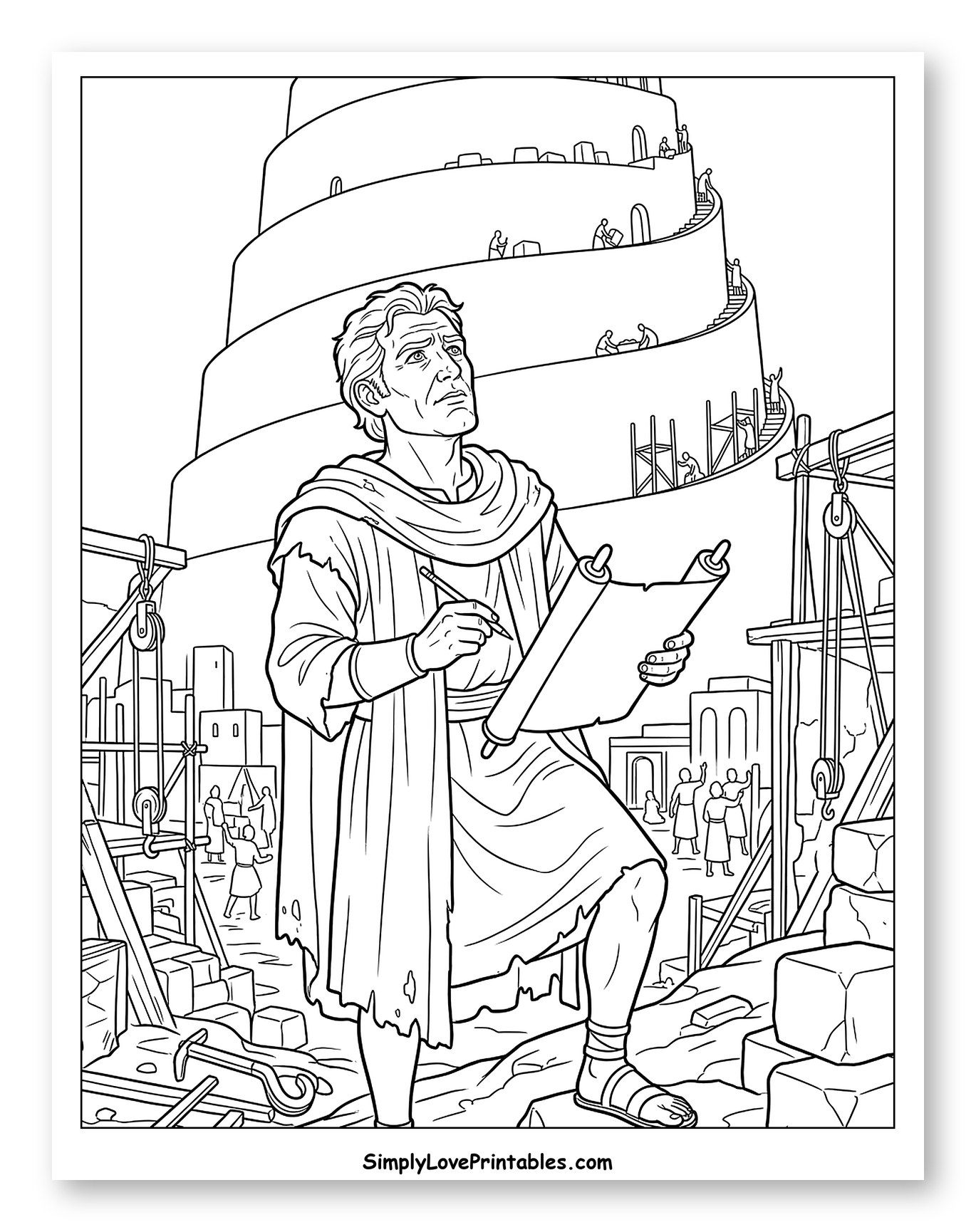 Overseer at Tower of Babel Construction Site