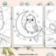 Parakeet coloring pages featured image