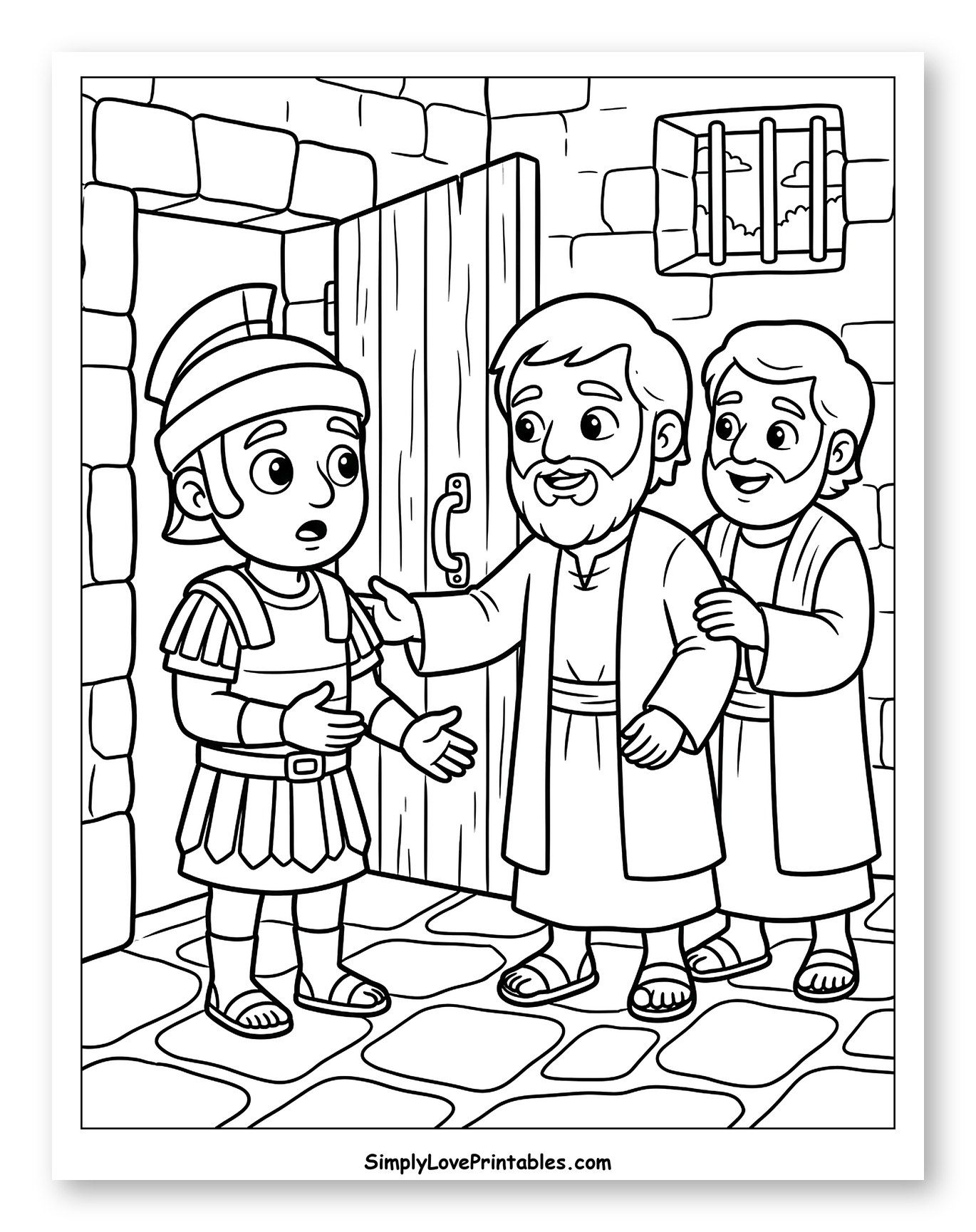 Paul and Silas Meeting the Jailer
