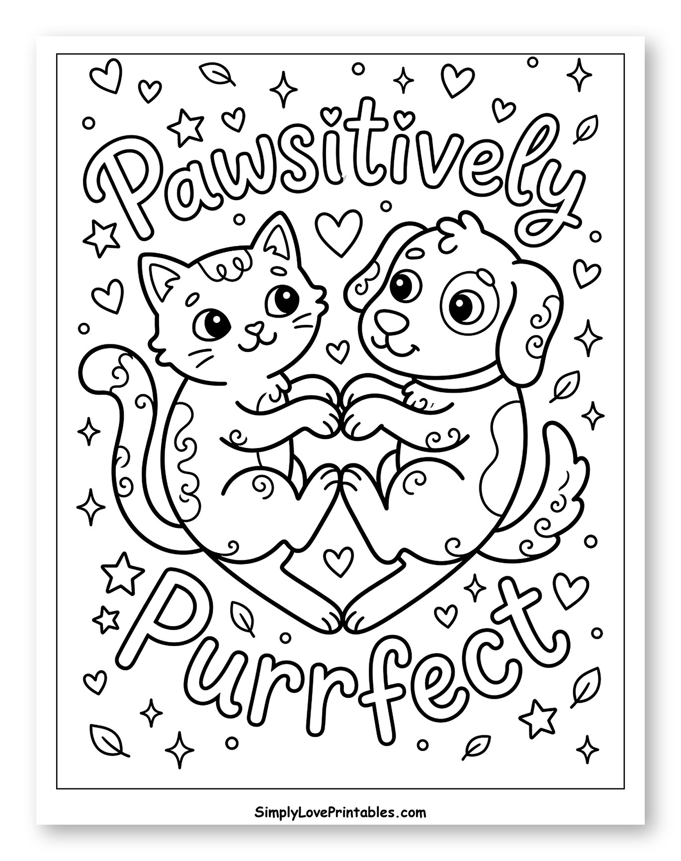 Pawsitively Purrfect Cat and Dog Friends