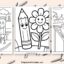 pencil coloring pages featured image
