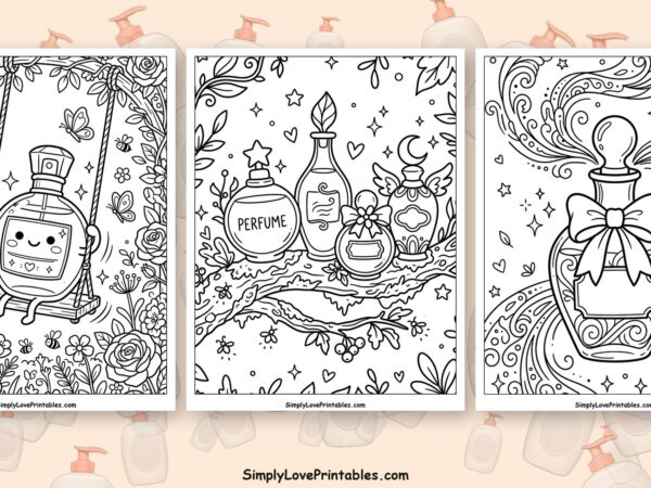 perfume coloring pages featured image
