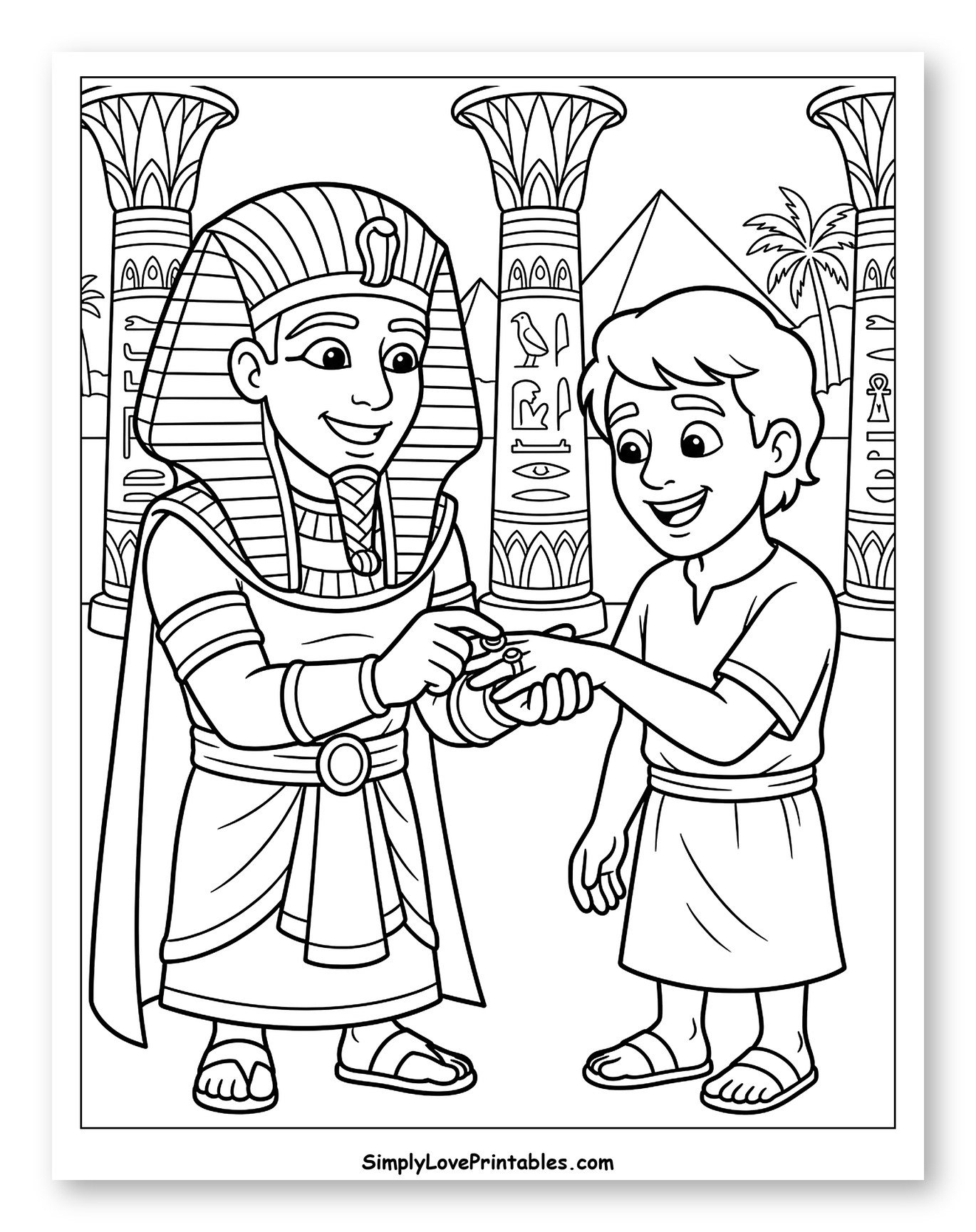 Pharaoh Bestows Ring Upon Joseph
