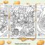 Pie coloring pages featured image