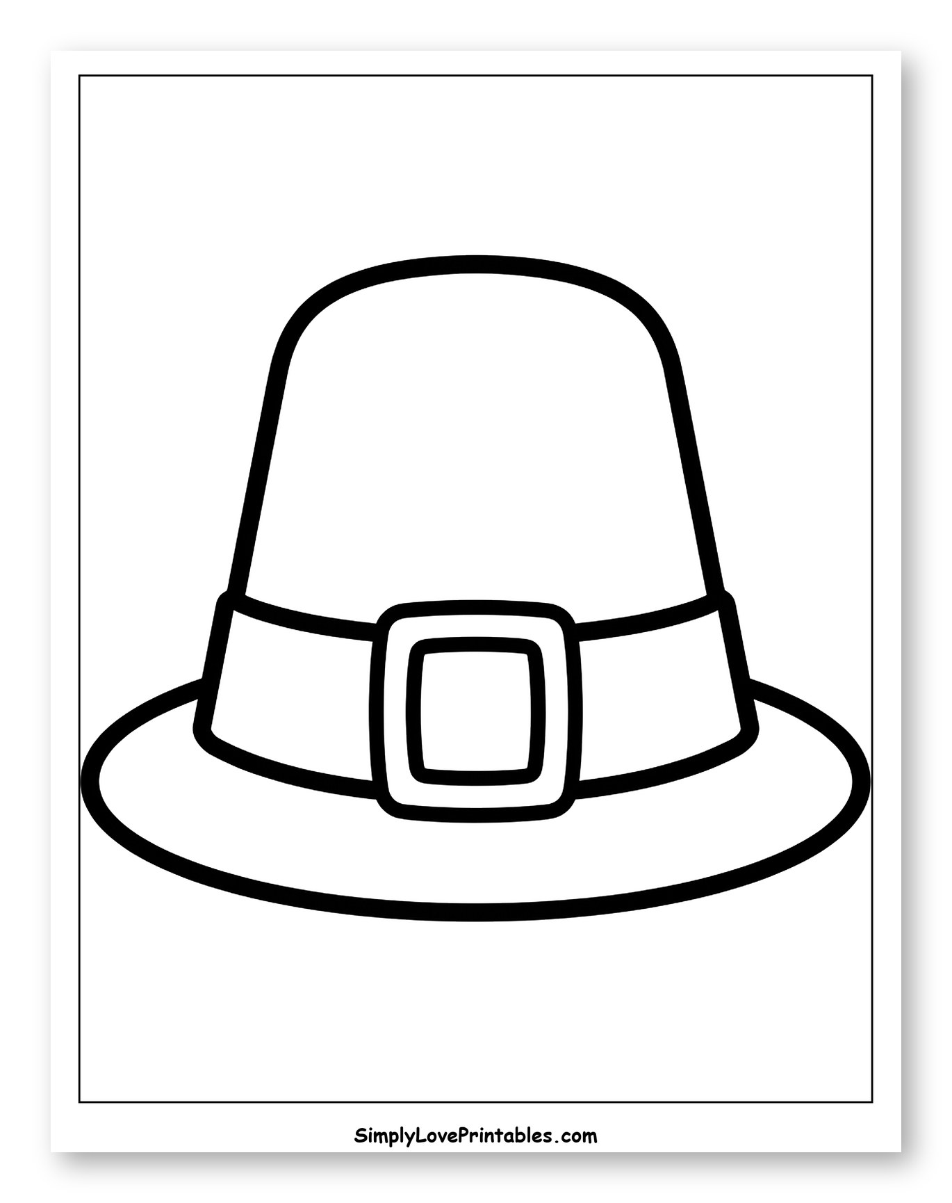 Pilgrim Hat with Buckle
