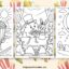 popcorn coloring pages featured image