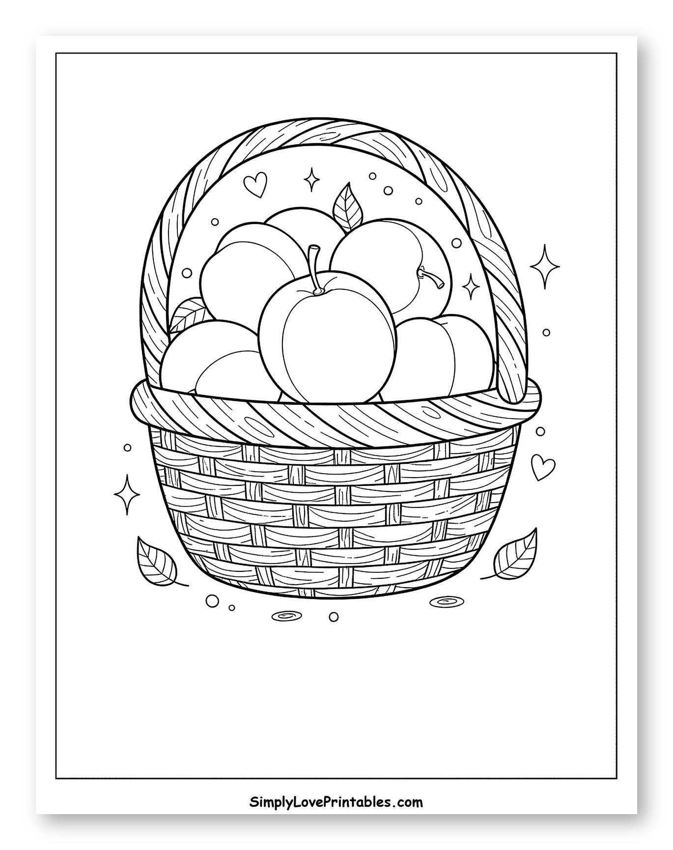 Rustic Basket Overflowing with Fresh Apricots