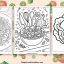 Salad coloring pages featured image
