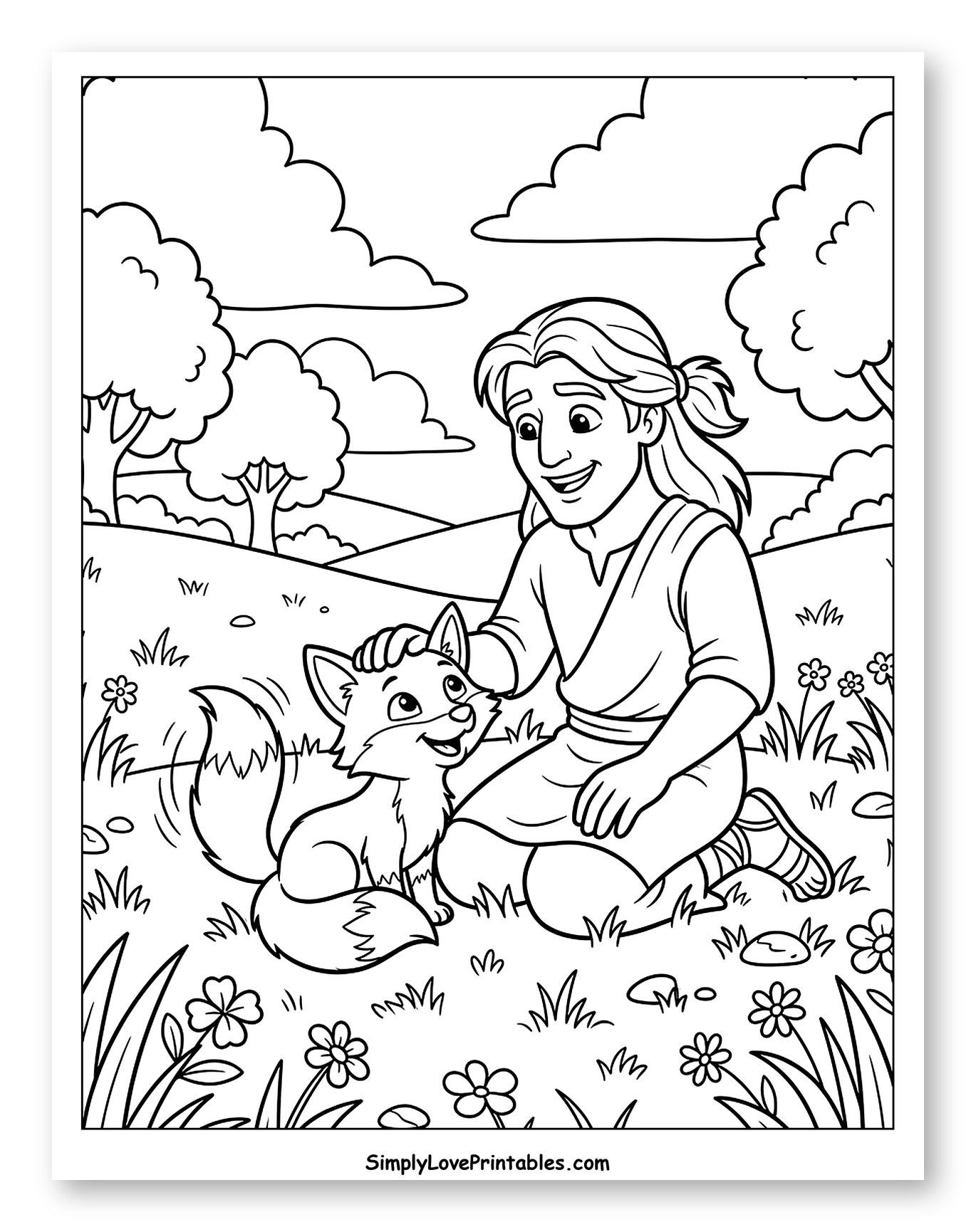 Samson and His Pet Fox