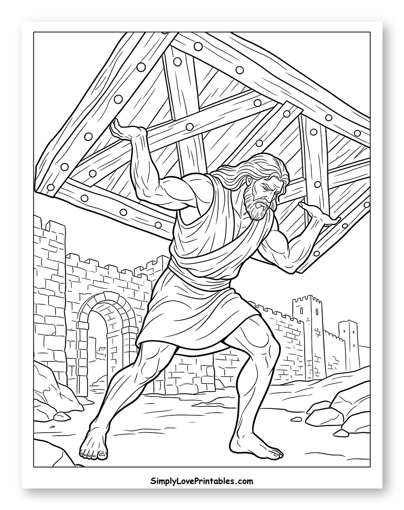 Samson Carrying the City Gate