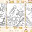 Santa coloring pages featured image