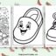 shoe coloring pages featured image