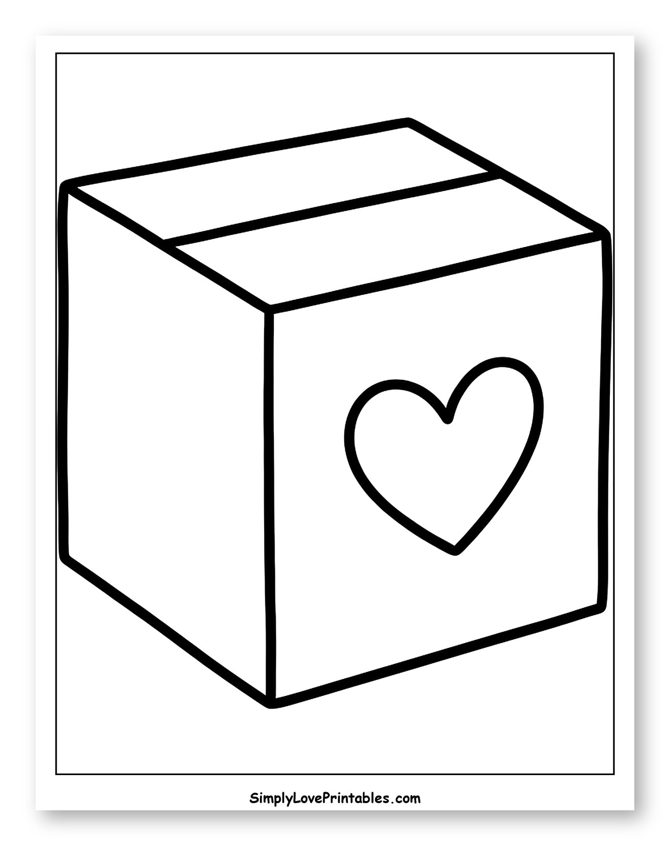 Simple Box with a Heart