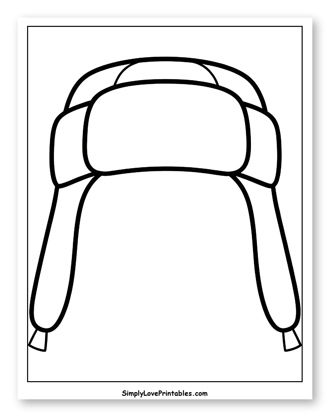 Simple Ushanka Winter Hat