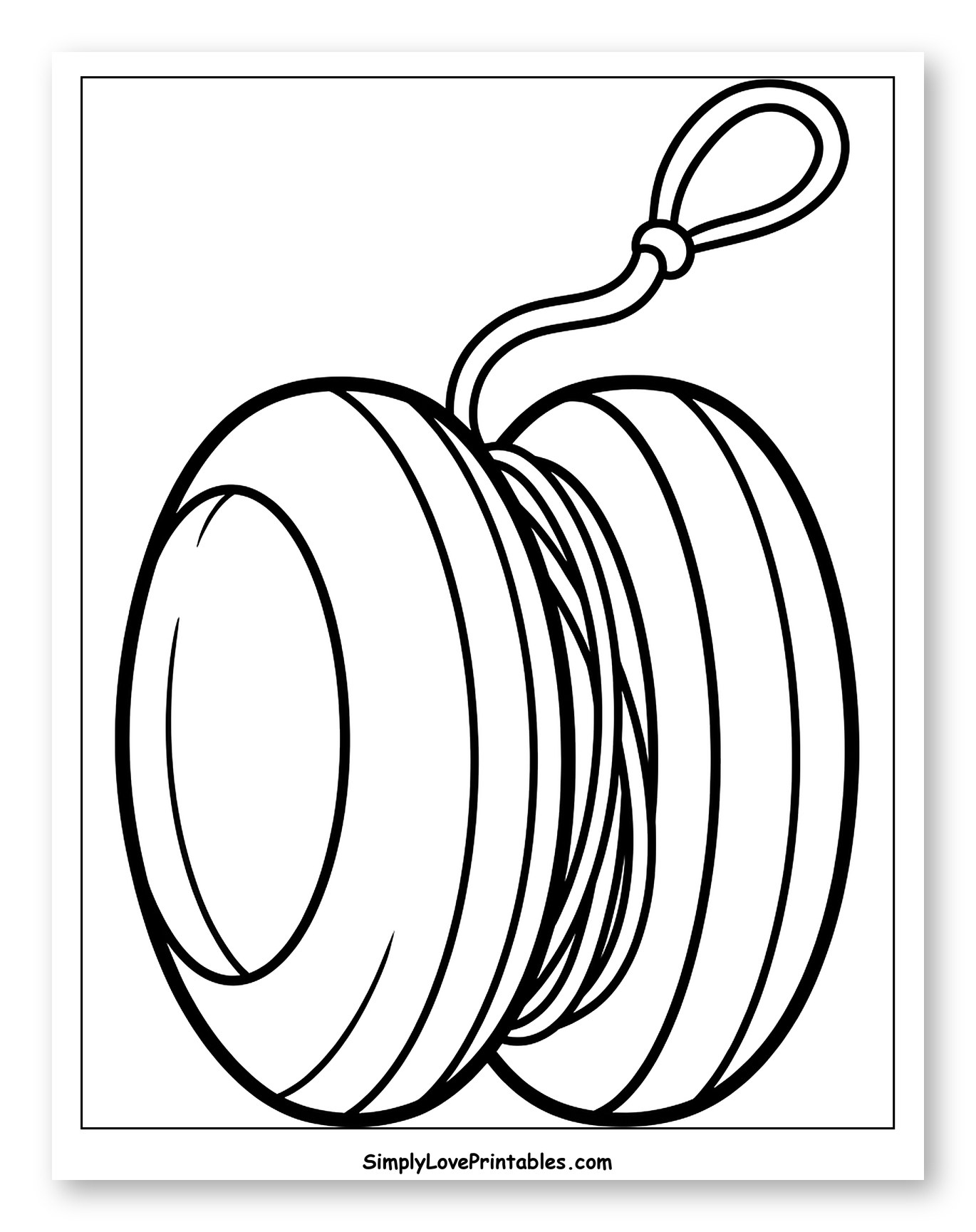 Simple Yo-Yo with String Loop