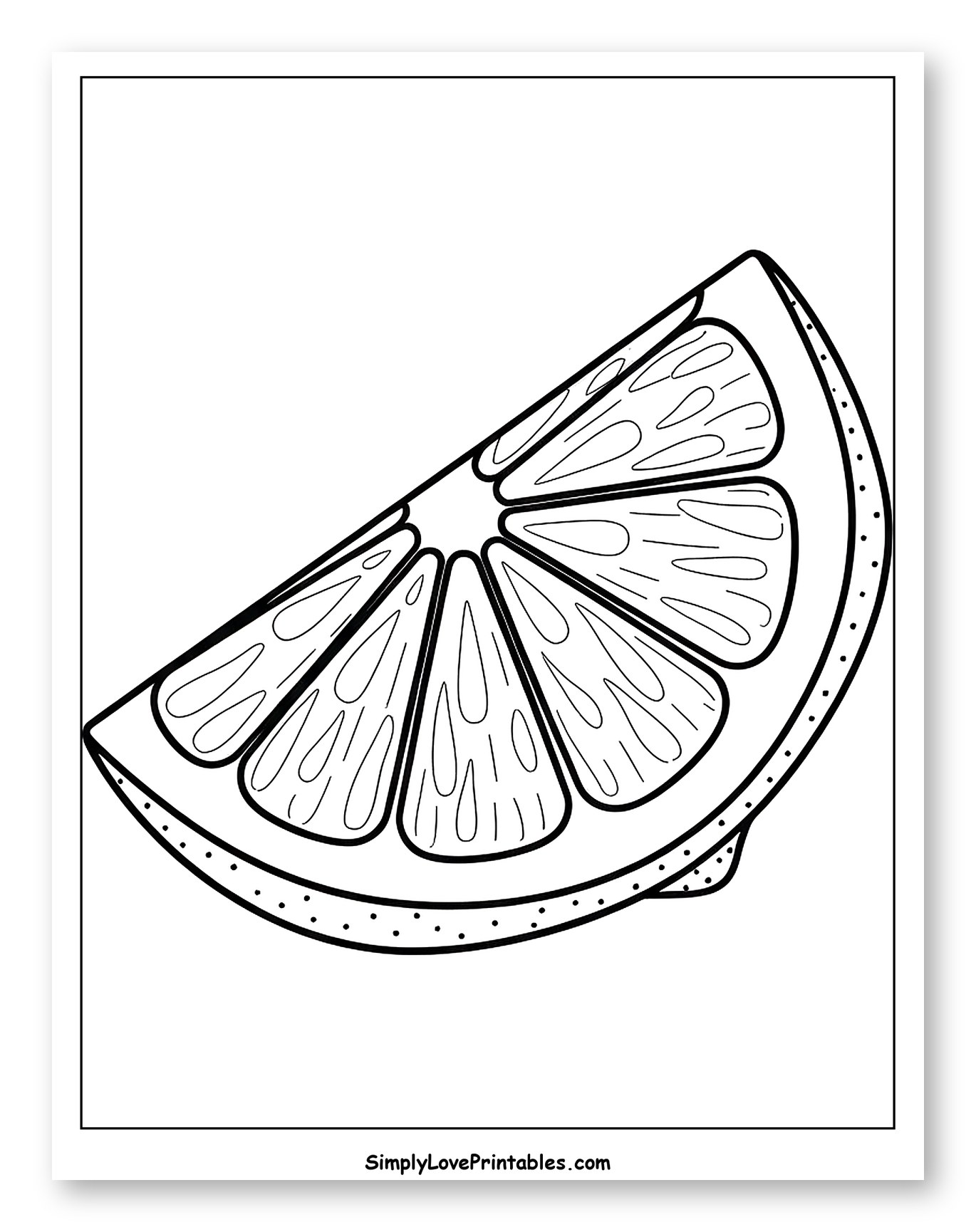 Single Slice of Lemon