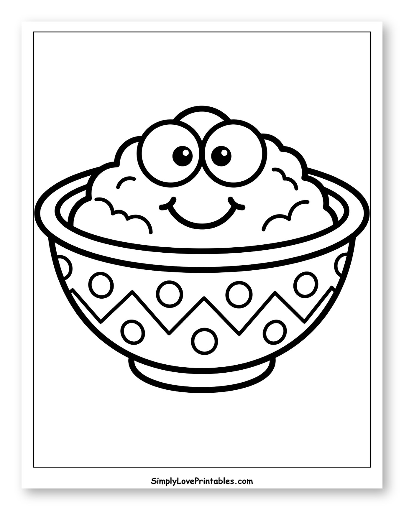 Smiling Bowl of Fluffy Rice