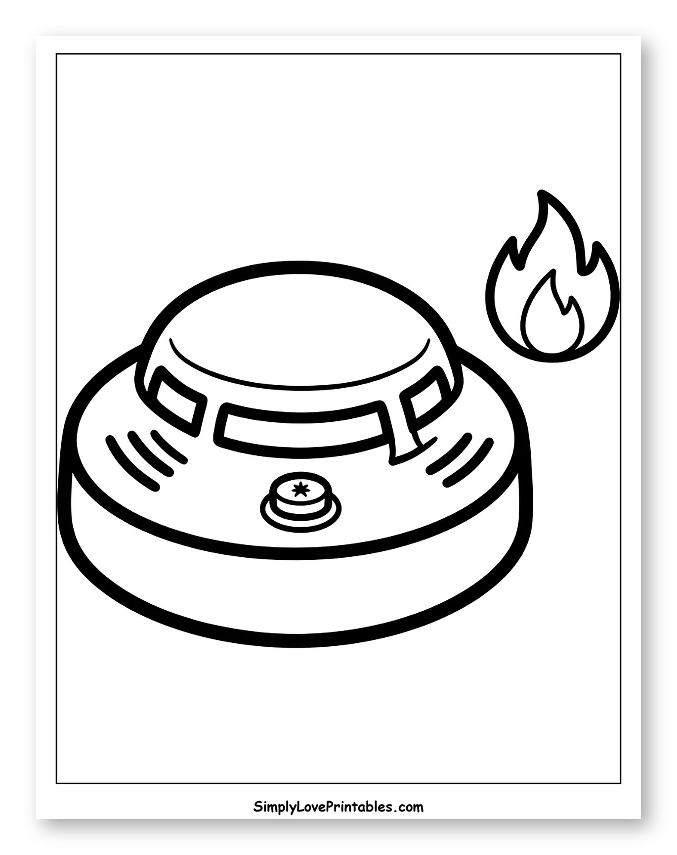Smoke Detector Alerting to Fire