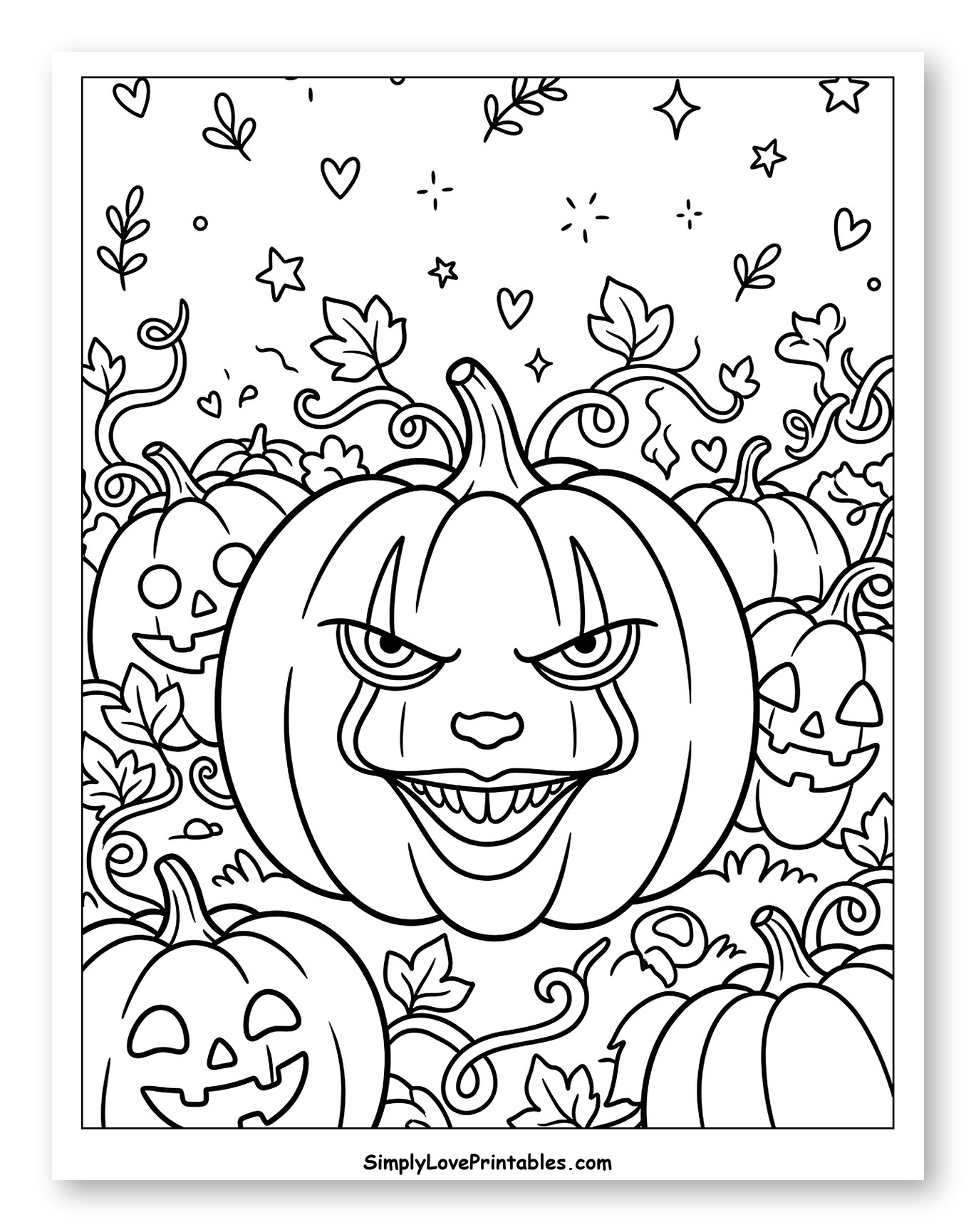Spooky Pennywise Pumpkin Patch