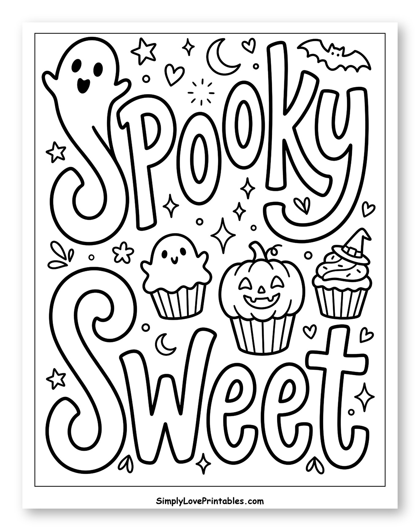 Spooky Sweet Halloween Ghost and Cupcakes